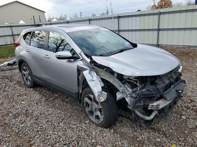 2HKRW2H52KH633428 - 2019 HONDA CR-V EX SILVER photo 4
