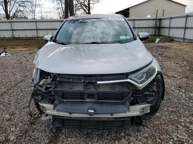 2HKRW2H52KH633428 - 2019 HONDA CR-V EX SILVER photo 5