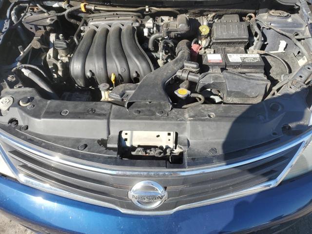 3N1BC1CP8CL369908 - 2012 NISSAN VERSA S BLUE photo 11