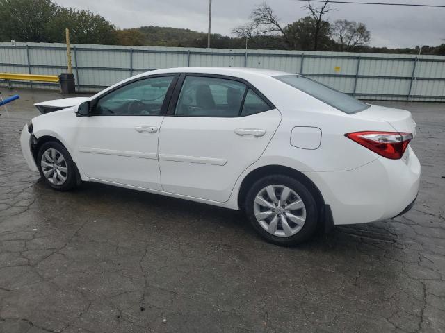 2T1BURHE2FC431388 - 2015 TOYOTA COROLLA L WHITE photo 2