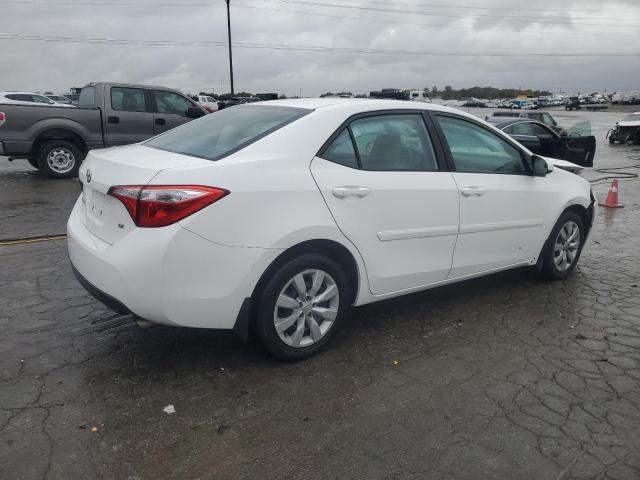 2T1BURHE2FC431388 - 2015 TOYOTA COROLLA L WHITE photo 3
