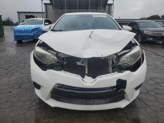 2T1BURHE2FC431388 - 2015 TOYOTA COROLLA L WHITE photo 5