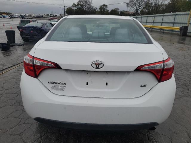 2T1BURHE2FC431388 - 2015 TOYOTA COROLLA L WHITE photo 6