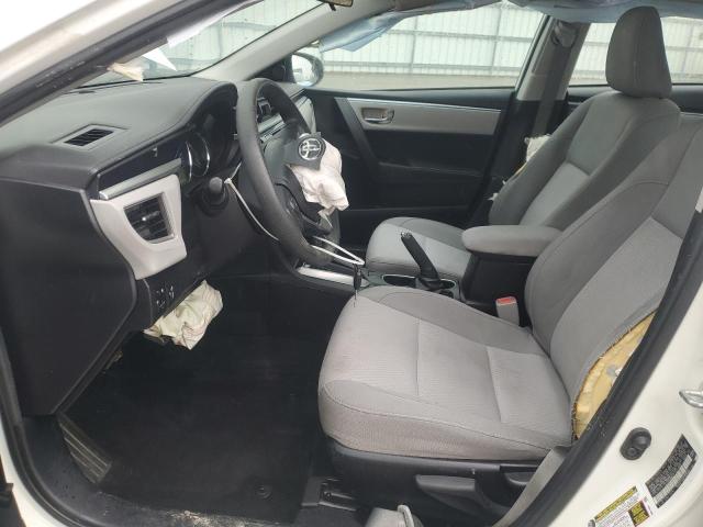2T1BURHE2FC431388 - 2015 TOYOTA COROLLA L WHITE photo 7