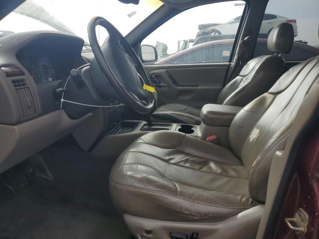 1J4G248SXYC223897 - 2000 JEEP GRAND CHER LAREDO Բորդո լուսանկար 7