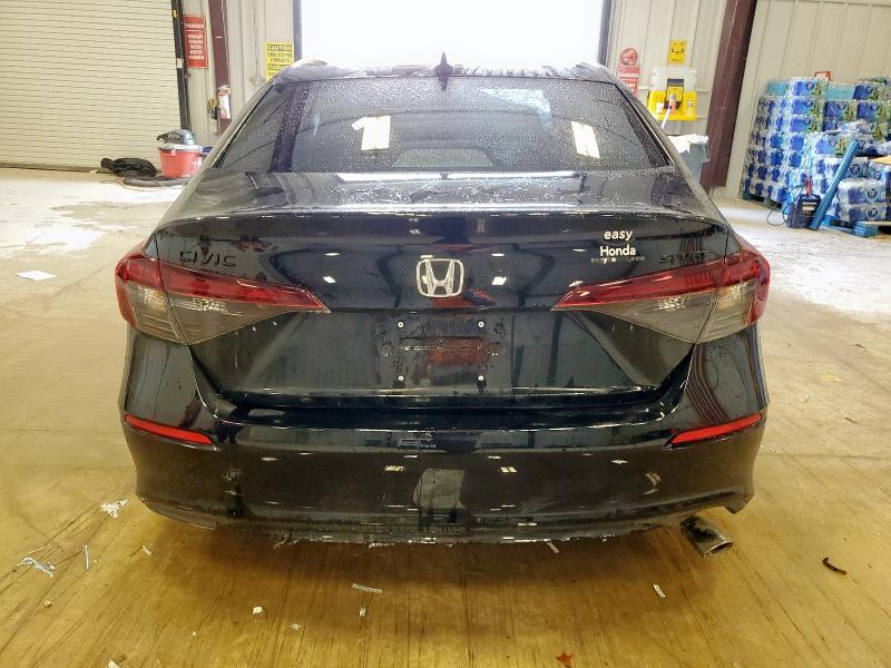 2HGFE2F54TH510833 - 2026 HONDA CIVIC SPORT BLACK photo 6