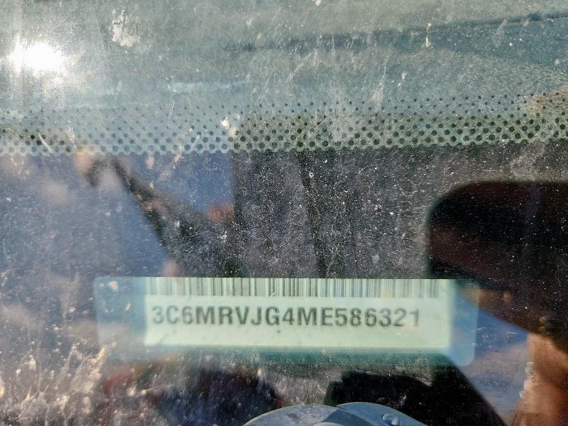 3C6MRVJG4ME586321 - 2021 RAM PROMASTER 3500 HIGH Azul foto 13