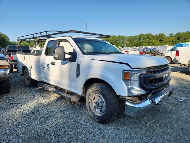 1FD7X2A61NEC96502 - 2022 FORD F250 SUPER DUTY WHITE photo 4