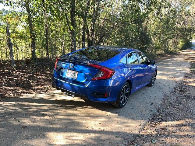 2HGFC2F83MH539810 - 2021 HONDA CIVIC SPORT ლურჯი ფოტო 4