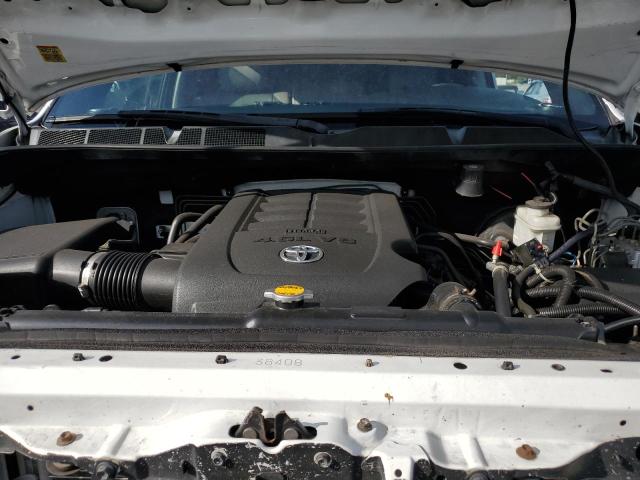 5TFRM5F13BX028202 - 2011 TOYOTA TUNDRA DOUBLE CAB SR5 WHITE photo 11