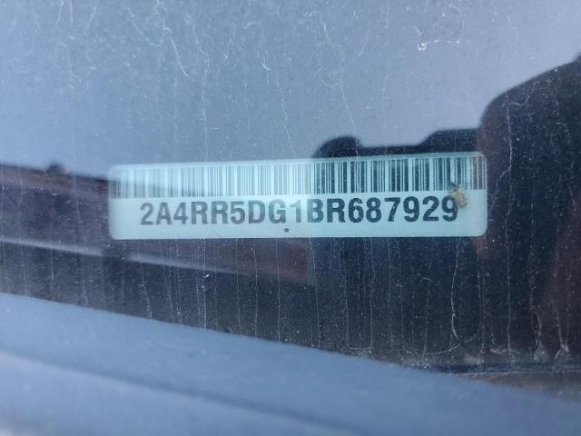 2A4RR5DG1BR687929 - 2011 CHRYSLER TOWN & COU TOURING წითელი ფოტო 14