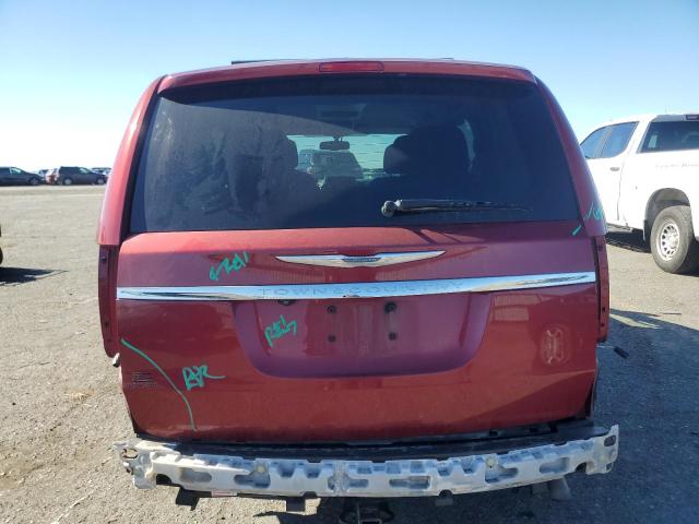 2A4RR5DG1BR687929 - 2011 CHRYSLER TOWN & COU TOURING წითელი ფოტო 6