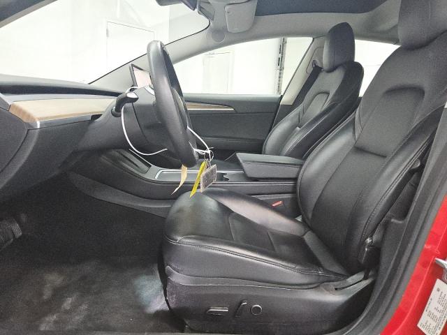 5YJ3E1EA7NF291188 - 2022 TESLA MODEL 3 RED photo 7