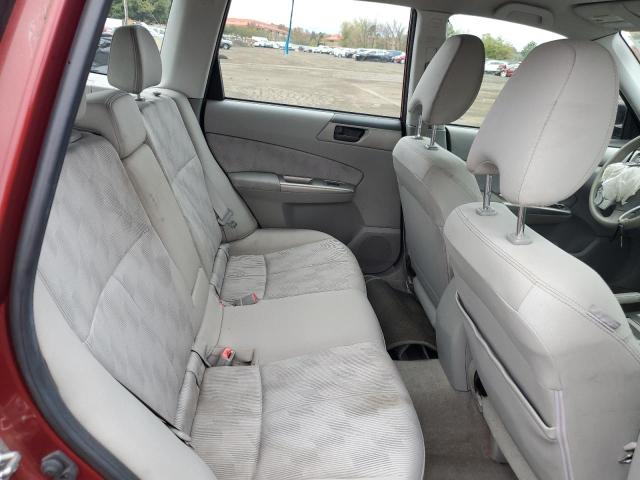 JF2SH6AC8AH742969 - 2010 SUBARU FORESTER 2.5X RED photo 11