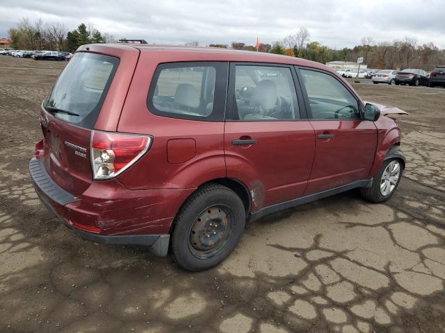 JF2SH6AC8AH742969 - 2010 SUBARU FORESTER 2.5X RED photo 3