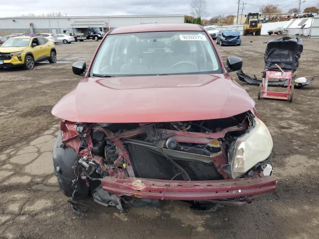 JF2SH6AC8AH742969 - 2010 SUBARU FORESTER 2.5X RED photo 5