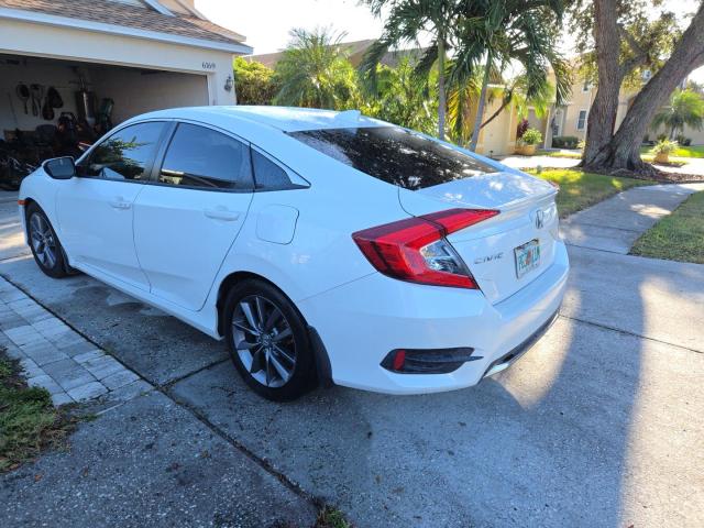 JHMFC1F34KX007440 - 2019 HONDA CIVIC EX Ақ фото 3