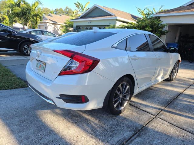 JHMFC1F34KX007440 - 2019 HONDA CIVIC EX Ақ фото 4