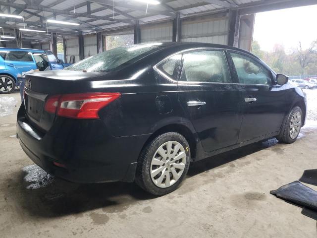 3N1AB7AP4KY411108 - 2019 NISSAN SENTRA S შავი ფოტო 3