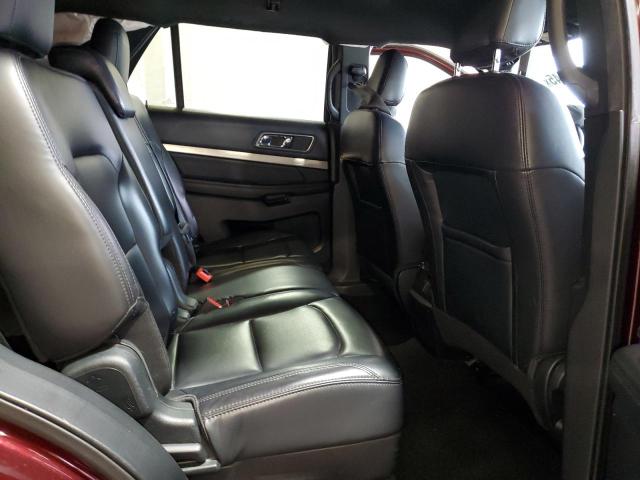 1FM5K8D86KGB37545 - 2019 FORD EXPLORER XLT Bordo foto 11