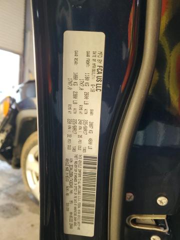 3C4NJDBBXJT436349 - 2018 JEEP COMPASS LATITUDE Niebieski zdjęcie 13