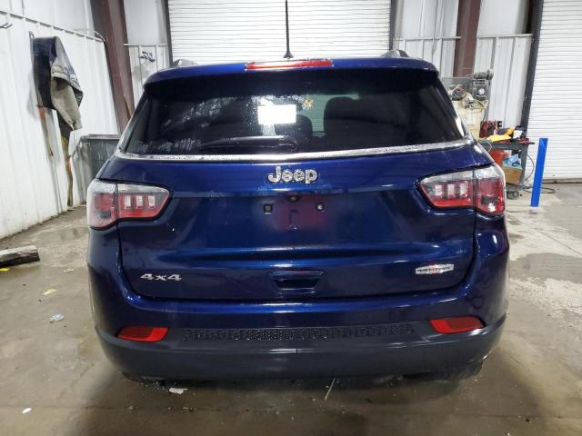 3C4NJDBBXJT436349 - 2018 JEEP COMPASS LATITUDE Niebieski zdjęcie 6