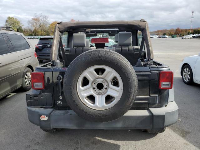 1J4GB39127L170370 - 2007 JEEP WRANGLER X BLACK photo 6