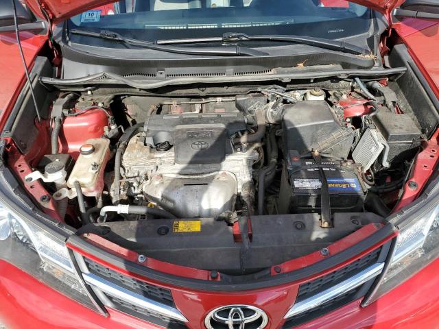 JTMBFREV4EJ012184 - 2014 TOYOTA RAV4 LE RED photo 12