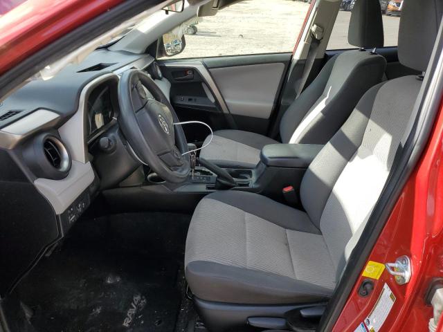 JTMBFREV4EJ012184 - 2014 TOYOTA RAV4 LE RED photo 7
