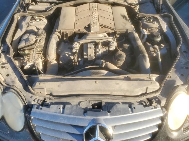 WDBSK75F13F017043 - 2003 MERCEDES-BENZ SL 500R BLACK photo 11