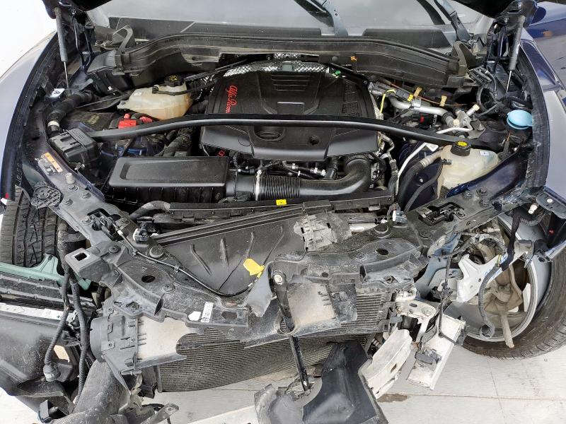 ZASFAKNN1J7B86803 - 2018 ALFA ROMEO STELVIO TI SPORT BLUE photo 12