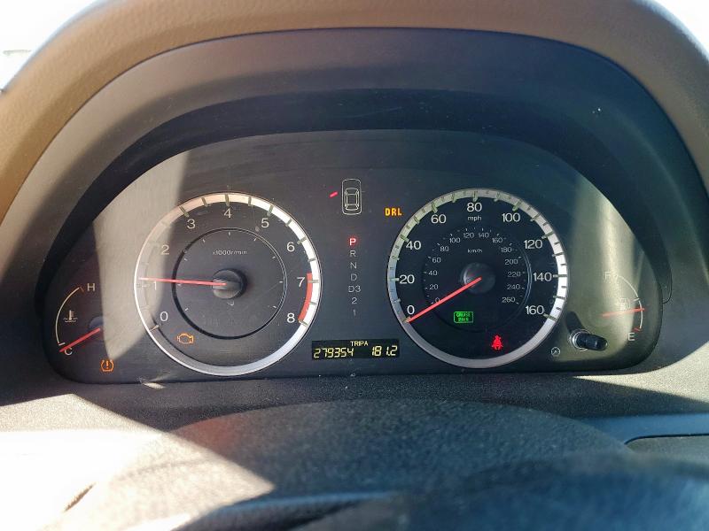 5KBCP3F83AB015989 - 2010 HONDA ACCORD EXL MAROON photo 9