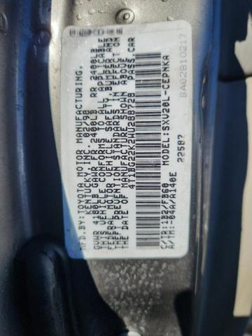 4T1BG22K2WU288728 - 1998 TOYOTA CAMRY CE ნაცრისფერი ფოტო 12