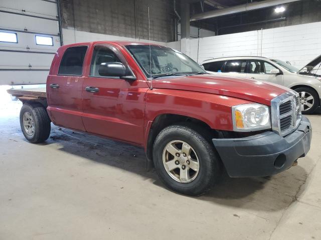 1D7HW48N26S519448 - 2006 DODGE DAKOTA QUAD SLT Rot Foto 4