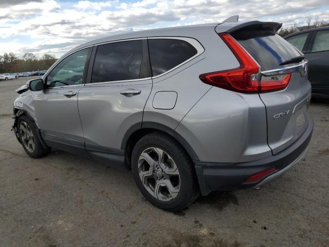 2HKRW2H59KH626279 - 2019 HONDA CR-V EX SILVER photo 2