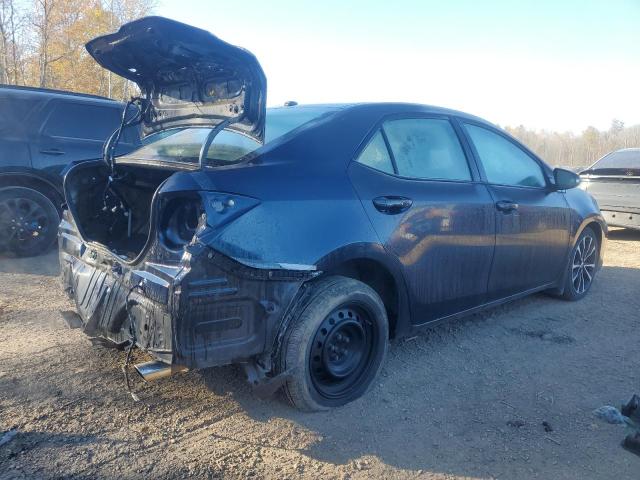 2T1BURHE1HC936714 - 2017 TOYOTA COROLLA L BLUE photo 3