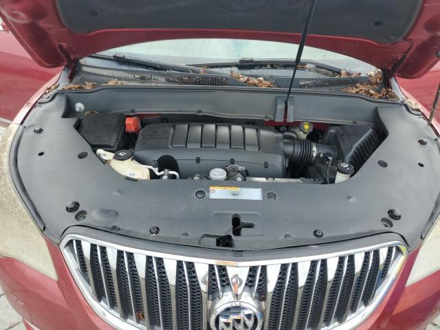 5GAKRCKD2DJ131688 - 2013 BUICK ENCLAVE RED photo 12