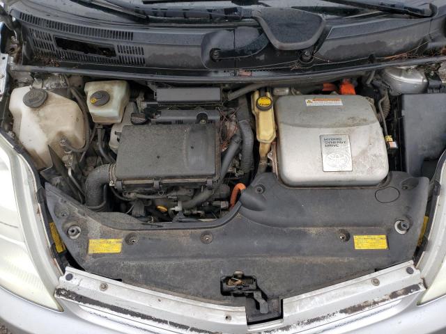 JTDKB20U697880885 - 2009 TOYOTA PRIUS SILVER photo 11