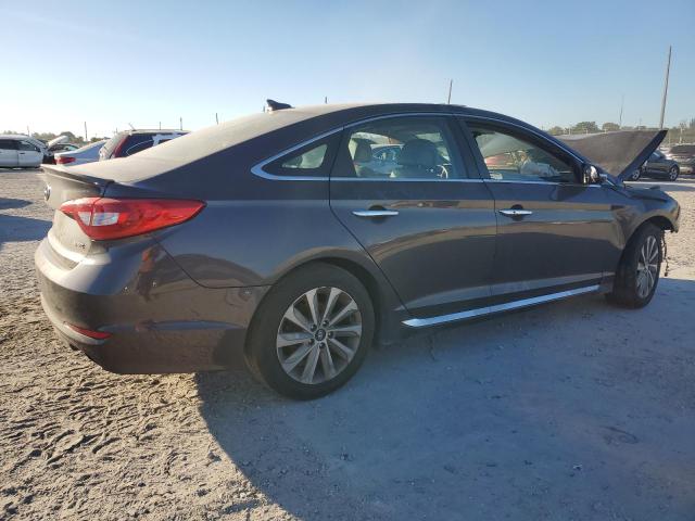 5NPE34AF0HH487481 - 2017 HYUNDAI SONATA SPORT BROWN photo 3