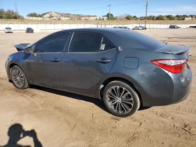 2T1BURHEXGC533197 - 2016 TOYOTA COROLLA L GRAY photo 2