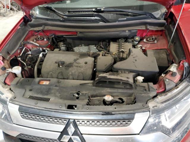 JA4AZ3A32KZ026354 - 2019 MITSUBISHI OUTLANDER SE RED photo 12