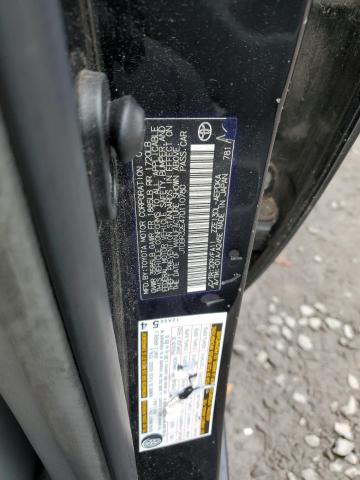 JTDBR32E470110780 - 2007 TOYOTA COROLLA CE BLACK photo 12