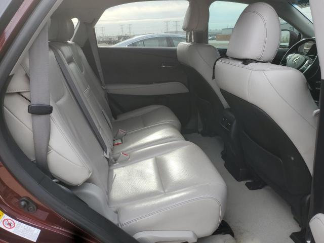 2T2BK1BA4DC206525 - 2013 LEXUS RX 350 BASE MAROON photo 10