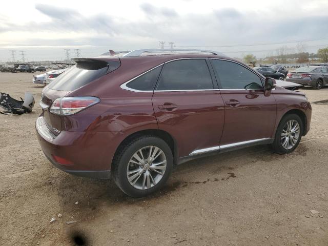 2T2BK1BA4DC206525 - 2013 LEXUS RX 350 BASE MAROON photo 3