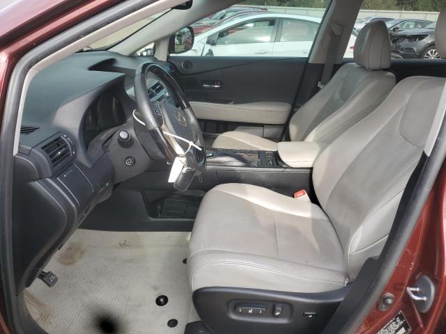 2T2BK1BA4DC206525 - 2013 LEXUS RX 350 BASE MAROON photo 7