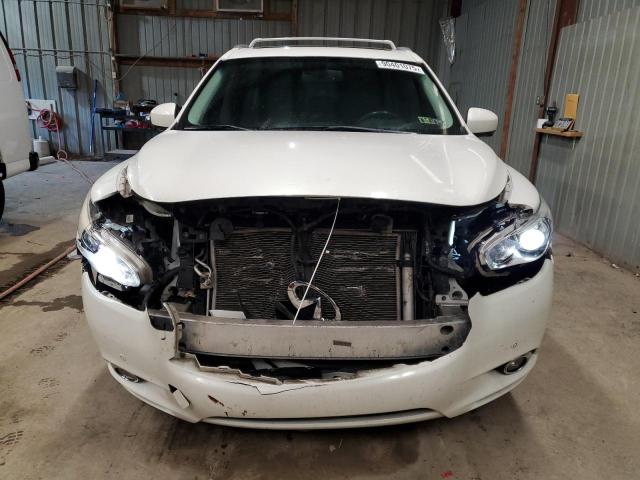 5N1AL0MM0EC529460 - 2014 INFINITI QX60 WHITE photo 5