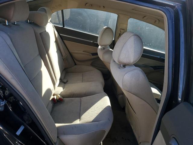 1HGFA16876L007126 - 2006 HONDA CIVIC EX BLACK photo 10