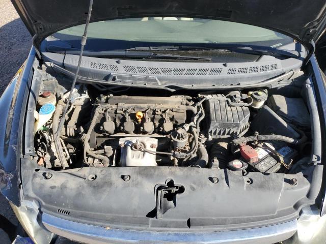 1HGFA16876L007126 - 2006 HONDA CIVIC EX BLACK photo 11
