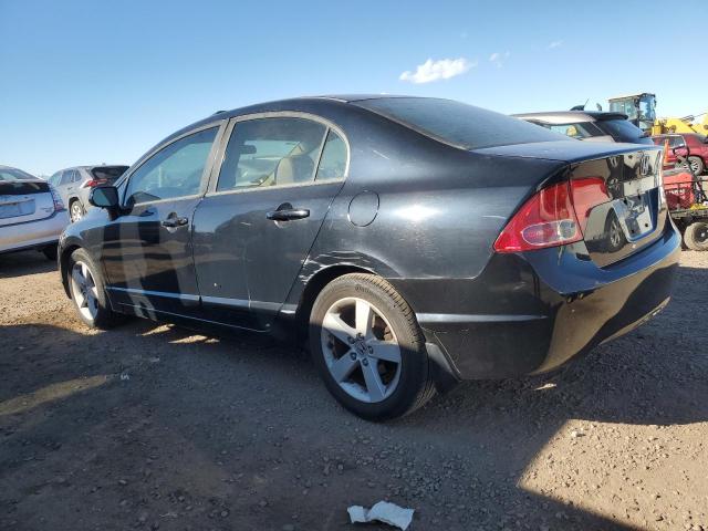 1HGFA16876L007126 - 2006 HONDA CIVIC EX BLACK photo 2