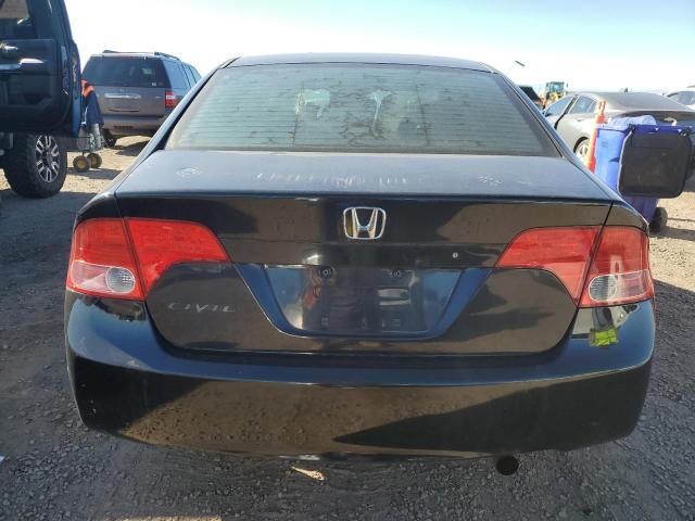1HGFA16876L007126 - 2006 HONDA CIVIC EX BLACK photo 6